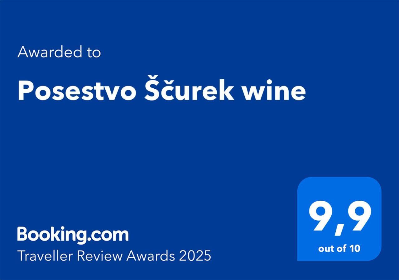 Posestvo Scurek Wine Panzió Dobrovo Kültér fotó